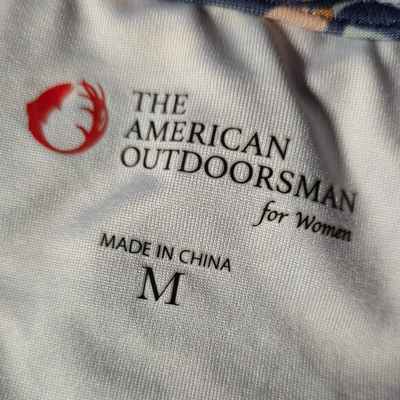 THE AMERICAN OUTDOORSMAN (MED) Women's Floral Performance UPF Sun Protection - Picture 6 of 7